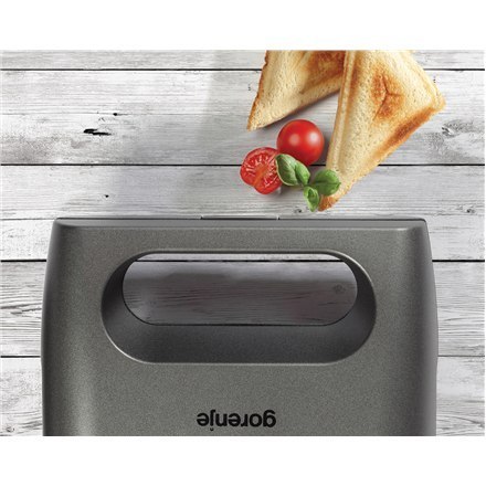 Gorenje | SM703GCG | Opiekacz do kanapek | 700 W | Liczba talerzy 3 | Liczba ciastek 2 | Szary Gorenje | SM703GCG | Opiekacz do kanapek | 700 W | Liczba talerzy 3 | Liczba ciastek 2 | Szary