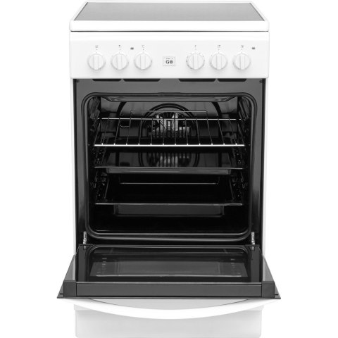 INDESIT | Cooker | IS5V8GMW/E | Hob type Vitroceramic | Oven type Electric | White | Width 50 cm | Grilling | Depth 60 cm | 57 L INDESIT | Cooker | IS5V8GMW/E | Hob type Vitroceramic | Oven type Electric | White | Width 50 cm | Grilling | Depth 60 cm | 57 L