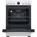 INDESIT | Kuchenka | IS67V8CHW/E | Typ płyty Vitroceramic | Typ piekarnika Electric | Biały | Szerokość 60 cm | Grillowanie | Gł