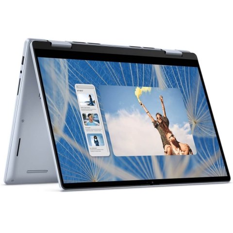 Inspiron 14 2w1 | Ice Blue | 14 " | WVA | Ekran dotykowy | FHD+ | 1920 x 1200 pikseli | Intel Core 7 | 150U | 16 GB | DDR5 | SSD Inspiron 14 2w1 | Ice Blue | 14 " | WVA | Ekran dotykowy | FHD+ | 1920 x 1200 pikseli | Intel Core 7 | 150U | 16 GB | DDR5 | SSD