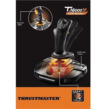 Joystick Thrustmaster T 16000M FCS | Czarny Joystick Thrustmaster T 16000M FCS | Czarny