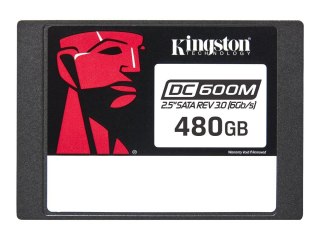 Kingston DC600M | 480 GB | Format dysku SSD 2,5" | Interfejs dysku półprzewodnikowego SATA Rev. 3.0 | Prędkość odczytu 560 MB/s 