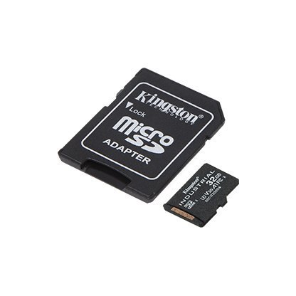 Kingston | UHS-I | 32 GB | Karta przemysłowa microSDHC/SDXC | Klasa pamięci flash Class 10, UHS-I, U3, V30, A1 Kingston | UHS-I | 32 GB | Karta przemysłowa microSDHC/SDXC | Klasa pamięci flash Class 10, UHS-I, U3, V30, A1