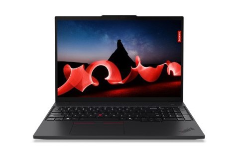 Lenovo ThinkPad T16 Gen 3 | Black | 16 " | IPS | WUXGA | 1920 x 1200 pikseli | Anti-glare | Intel Core U7 | 155U | 16 GB | SO-DI Lenovo ThinkPad T16 Gen 3 | Black | 16 " | IPS | WUXGA | 1920 x 1200 pikseli | Anti-glare | Intel Core U7 | 155U | 16 GB | SO-DI