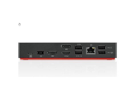 Lenovo | ThinkPad Universal USB-C Dock - EU | Stacja dokująca | Porty Ethernet LAN (RJ-45) w ilości 1 | Porty VGA (D-Sub) w iloś Lenovo | ThinkPad Universal USB-C Dock - EU | Stacja dokująca | Porty Ethernet LAN (RJ-45) w ilości 1 | Porty VGA (D-Sub) w iloś