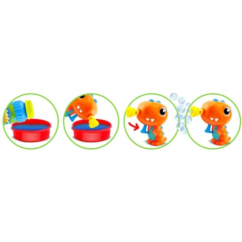 Maszynka do baniek dinozaur Ricokids RK-905 Maszynka do baniek dinozaur Ricokids RK-905
