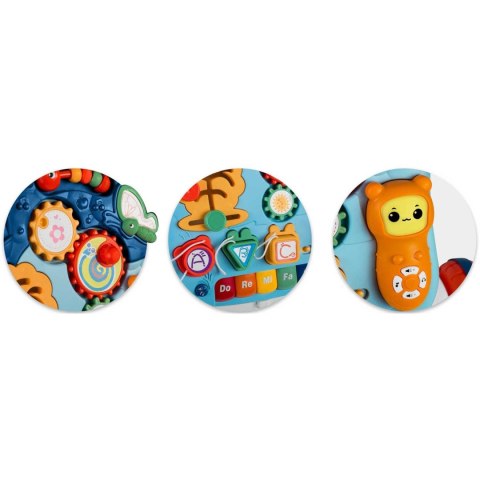 Stolik edukacyjny 4w1 Ricokids niebieski 781900 Stolik edukacyjny 4w1 Ricokids niebieski 781900