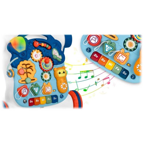 Stolik edukacyjny 4w1 Ricokids niebieski 781900 Stolik edukacyjny 4w1 Ricokids niebieski 781900