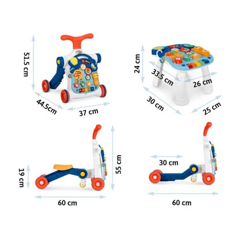 Stolik edukacyjny 4w1 Ricokids niebieski 781900 Stolik edukacyjny 4w1 Ricokids niebieski 781900