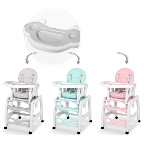 Tacka do krzesełka Sinco Ricokids - szara Tacka do krzesełka Sinco Ricokids - szara