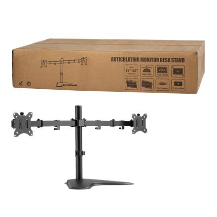 Logilink | Uchwyt biurkowy | Pochylenie, obrót, regulacja poziomu, obrót | 17-32 " | Maksymalna waga (udźwig) 8 kg | Czarny Logilink | Uchwyt biurkowy | Pochylenie, obrót, regulacja poziomu, obrót | 17-32 " | Maksymalna waga (udźwig) 8 kg | Czarny
