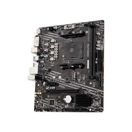 MSI | A520M-A PRO | Processor family AMD | Processor socket AM4 | DDR4 | Memory slots 2 | Number of SATA connectors | Chipset AM MSI | A520M-A PRO | Processor family AMD | Processor socket AM4 | DDR4 | Memory slots 2 | Number of SATA connectors | Chipset AM