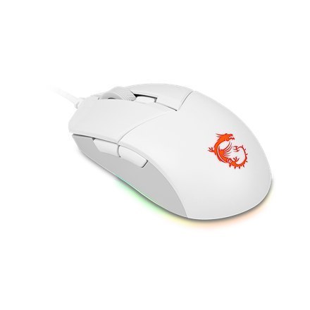 MSI | Clutch GM11 | Optyczna | Mysz dla graczy | Biała | Tak MSI | Clutch GM11 | Optyczna | Mysz dla graczy | Biała | Tak