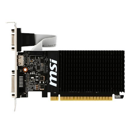 MSI | GT 710 2GD3H LP | NVIDIA | 2 GB | GeForce GT 710 | DDR3 | Porty DVI-D w ilości 1 | Porty HDMI w ilości 1 | PCI Express 2.0 MSI | GT 710 2GD3H LP | NVIDIA | 2 GB | GeForce GT 710 | DDR3 | Porty DVI-D w ilości 1 | Porty HDMI w ilości 1 | PCI Express 2.0