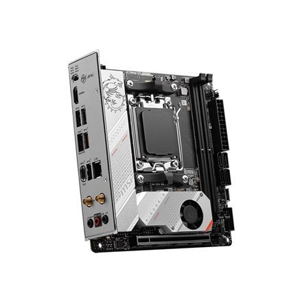 MSI | MPG B650I EDGE WIFI | Rodzina procesorów AMD | Gniazdo procesora AM5 | DDR5 DIMM | Gniazda pamięci 2 | Obsługiwane interfe MSI | MPG B650I EDGE WIFI | Rodzina procesorów AMD | Gniazdo procesora AM5 | DDR5 DIMM | Gniazda pamięci 2 | Obsługiwane interfe