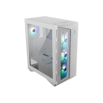 MSI | MPG GUNGNIR 110R | Okno boczne | Biały | Mid-Tower | Zasilacz w zestawie Nie | ATX MSI | MPG GUNGNIR 110R | Okno boczne | Biały | Mid-Tower | Zasilacz w zestawie Nie | ATX