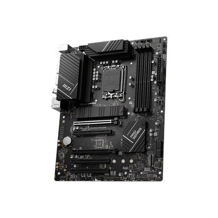 MSI | PRO B760-P WIFI DDR4 | Gniazdo procesora LGA1700 | Typ chipsetu Intel B760 | Obsługiwana technologia pamięci RAM DDR4 SDRA MSI | PRO B760-P WIFI DDR4 | Gniazdo procesora LGA1700 | Typ chipsetu Intel B760 | Obsługiwana technologia pamięci RAM DDR4 SDRA