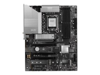 MSI PRO Z890-S WIFI | Rodzina procesorów Intel | Gniazdo procesora LGA1851 | DDR5 UDIMM | Obsługiwane interfejsy dysków twardych