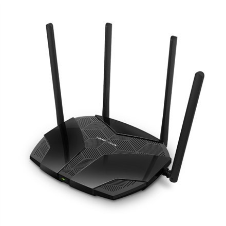 Mercusys | AX1800 Dwupasmowy router WiFi 6 | MR70X | 802.11ax | 1201+574 Mbit/s | 10/100/1000 Mbit/s | Porty Ethernet LAN (RJ-45 Mercusys | AX1800 Dwupasmowy router WiFi 6 | MR70X | 802.11ax | 1201+574 Mbit/s | 10/100/1000 Mbit/s | Porty Ethernet LAN (RJ-45