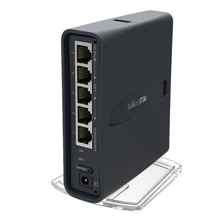 MikroTik | Access Point | RB952Ui-5ac2nD-TC | 802.11ac | 867 Mbit/s | 10/100 Mbit/s | Ethernet LAN (RJ-45) portów 5 | Mesh Suppo MikroTik | Access Point | RB952Ui-5ac2nD-TC | 802.11ac | 867 Mbit/s | 10/100 Mbit/s | Ethernet LAN (RJ-45) portów 5 | Mesh Suppo