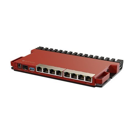 MikroTik | Router | L009UiGS-RM | Brak Wi-Fi | 10/100/1000 Mbit/s | Porty Ethernet LAN (RJ-45) 8 | Obsługa sieci mesh Nie | MU-M MikroTik | Router | L009UiGS-RM | Brak Wi-Fi | 10/100/1000 Mbit/s | Porty Ethernet LAN (RJ-45) 8 | Obsługa sieci mesh Nie | MU-M
