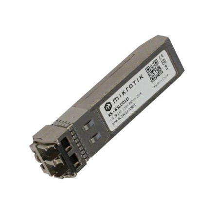 Moduł MikroTik SFP28 | XS+85LC01D | Dual LC UPC | 10000/25000 Mbit/s | Maksymalna odległość transferu 100 m Moduł MikroTik SFP28 | XS+85LC01D | Dual LC UPC | 10000/25000 Mbit/s | Maksymalna odległość transferu 100 m
