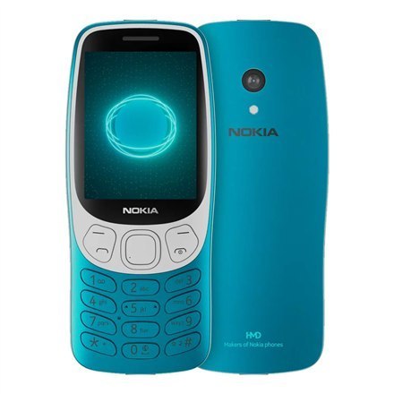 Nokia | 3210 4G (2024) | Scuba Blue | 2.4 " | 128 MB | 64 MB | Dual SIM | Bluetooth | 5.0 | USB w wersji USB Type-C | Aparat głó Nokia | 3210 4G (2024) | Scuba Blue | 2.4 " | 128 MB | 64 MB | Dual SIM | Bluetooth | 5.0 | USB w wersji USB Type-C | Aparat głó