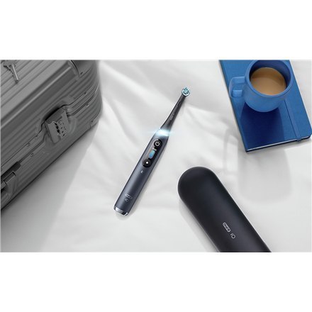 Oral-B | iO 9 Seria Duo | Elektryczna szczoteczka do zębów | Ładowana | Dla dorosłych | Kolor czarny onyks/róż | Liczba głowic w Oral-B | iO 9 Seria Duo | Elektryczna szczoteczka do zębów | Ładowana | Dla dorosłych | Kolor czarny onyks/róż | Liczba głowic w