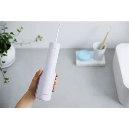 Panasonic Oral Irrigator | EW-DJ26-V303 | Cordless | 200 ml | Number of heads 2 | White Panasonic Oral Irrigator | EW-DJ26-V303 | Cordless | 200 ml | Number of heads 2 | White