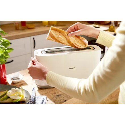 Philips | HD2590/00 Daily Collection | Toster | Moc 870-1030 W | Liczba gniazd 2 | Materiał obudowy Plastik | Biały Philips | HD2590/00 Daily Collection | Toster | Moc 870-1030 W | Liczba gniazd 2 | Materiał obudowy Plastik | Biały