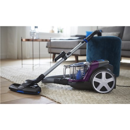 Philips | PowerPro Compact FC9333/09 | Odkurzacz | Bezworkowy | Moc 650 W | Pojemność na kurz 1,5 L | Fioletowy Philips | PowerPro Compact FC9333/09 | Odkurzacz | Bezworkowy | Moc 650 W | Pojemność na kurz 1,5 L | Fioletowy