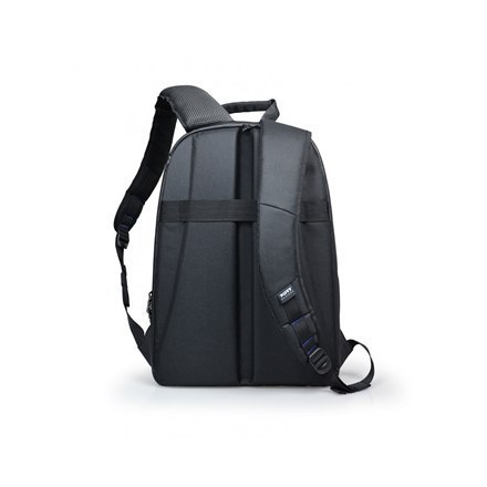 PORT DESIGNS | Pasuje do rozmiaru 15,6 " | ANTI-THEFT | Chicago EVO | Plecak | Czarny | 13-15,6 " | Pasek na ramię PORT DESIGNS | Pasuje do rozmiaru 15,6 " | ANTI-THEFT | Chicago EVO | Plecak | Czarny | 13-15,6 " | Pasek na ramię