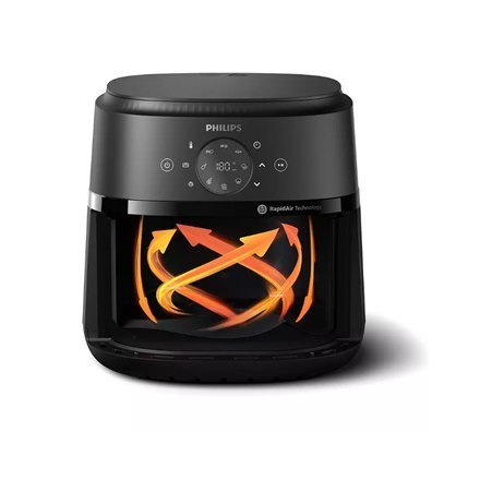 Philips NA231/00 Airfryer, 1700 W, pojemność patelni 6,2 l, czarny, srebrny | Philips Airfryer | NA231/00 | moc 1700 W | pojemno Philips NA231/00 Airfryer, 1700 W, pojemność patelni 6,2 l, czarny, srebrny | Philips Airfryer | NA231/00 | moc 1700 W | pojemno