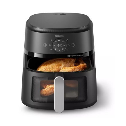 Philips NA231/00 Airfryer, 1700 W, pojemność patelni 6,2 l, czarny, srebrny | Philips Airfryer | NA231/00 | moc 1700 W | pojemno Philips NA231/00 Airfryer, 1700 W, pojemność patelni 6,2 l, czarny, srebrny | Philips Airfryer | NA231/00 | moc 1700 W | pojemno