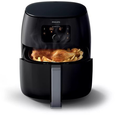 Philips Premium Airfryer XXL HD9650/90 Moc 2225 W, Pojemność 7,3 L, Technologia odtłuszczania, Czarny Philips Premium Airfryer XXL HD9650/90 Moc 2225 W, Pojemność 7,3 L, Technologia odtłuszczania, Czarny
