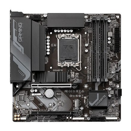 Płyta główna Gigabyte B760M GAMING X DDR4 1.0 M/B | Rodzina procesora Intel | Gniazdo procesora LGA1700 | DDR4 DIMM | Gniazda pa Płyta główna Gigabyte B760M GAMING X DDR4 1.0 M/B | Rodzina procesora Intel | Gniazdo procesora LGA1700 | DDR4 DIMM | Gniazda pa
