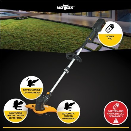 Ręczna akumulatorowa podkaszarka do trawy MoWox ET 40 Li Cordless Ręczna akumulatorowa podkaszarka do trawy MoWox ET 40 Li Cordless