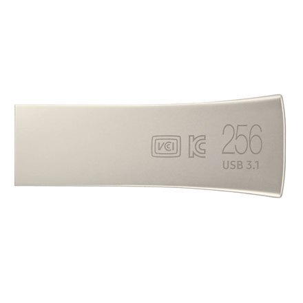 Samsung | BAR Plus | MUF-256BE3/APC | 256 GB | USB 3.1 | Srebrny Samsung | BAR Plus | MUF-256BE3/APC | 256 GB | USB 3.1 | Srebrny
