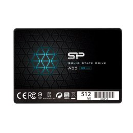 SILICON POWER Ace | Dysk półprzewodnikowy | 512 GB | A55 | 2,5