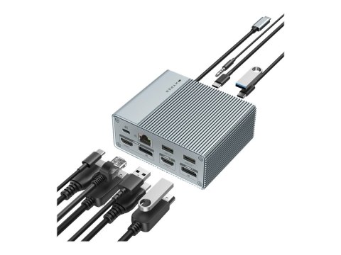 Stacja dokująca USB-C HyperDrive GEN2 12 w 1 | Porty Ethernet LAN (RJ-45) 1 | Ilość portów HDMI 2 Stacja dokująca USB-C HyperDrive GEN2 12 w 1 | Porty Ethernet LAN (RJ-45) 1 | Ilość portów HDMI 2