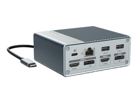 Stacja dokująca USB-C HyperDrive GEN2 12 w 1 | Porty Ethernet LAN (RJ-45) 1 | Ilość portów HDMI 2 Stacja dokująca USB-C HyperDrive GEN2 12 w 1 | Porty Ethernet LAN (RJ-45) 1 | Ilość portów HDMI 2