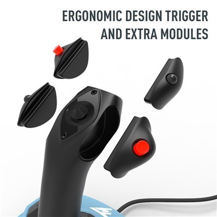 Thrustmaster | Joystick TCA Ofiicer Pack Airbus Edition | Joystick Thrustmaster | Joystick TCA Ofiicer Pack Airbus Edition | Joystick