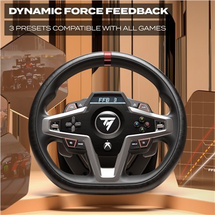 Thrustmaster | Kierownica | T128-X | Czarna | Kierownica do gier wyścigowych Thrustmaster | Kierownica | T128-X | Czarna | Kierownica do gier wyścigowych