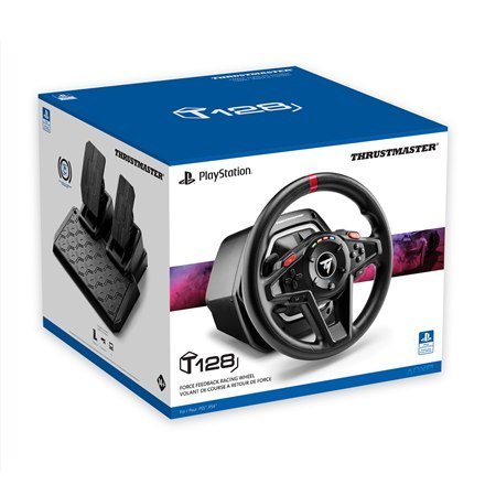Thrustmaster | Kierownica | T128-P | Czarna | Kierownica do gier wyścigowych Thrustmaster | Kierownica | T128-P | Czarna | Kierownica do gier wyścigowych