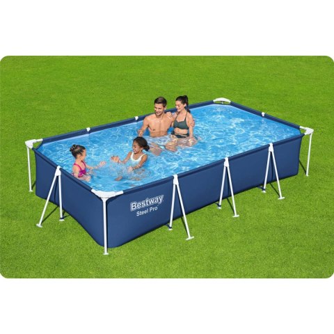 Basen ogrodowy stelażowy 400 x 211 x 81 cm 15w1 Bestway 56405N Basen ogrodowy stelażowy 400 x 211 x 81 cm 15w1 Bestway 56405N