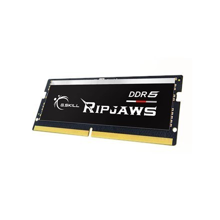 G.Skill Ripjaws DDR5 SO-DIMM DDR5-5600 CL40-40-40 1.10V 16GB (1x16GB) G.Skill Ripjaws DDR5 SO-DIMM DDR5-5600 CL40-40-40 1.10V 16GB (1x16GB)