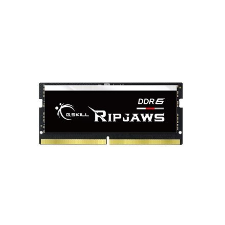 G.Skill Ripjaws DDR5 SO-DIMM DDR5-5600 CL40-40-40 1.10V 16GB (1x16GB) G.Skill Ripjaws DDR5 SO-DIMM DDR5-5600 CL40-40-40 1.10V 16GB (1x16GB)