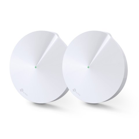TP-LINK | AC1300 Whole Home Mesh Wi-Fi System | Deco M5 (2-pack) | 802.11ac | 867+400 Mbit/s | 10/100/1000 Mbit/s | Ethernet LAN TP-LINK | AC1300 Whole Home Mesh Wi-Fi System | Deco M5 (2-pack) | 802.11ac | 867+400 Mbit/s | 10/100/1000 Mbit/s | Ethernet LAN