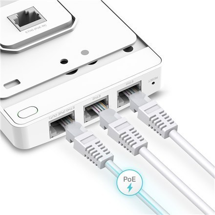 TP-LINK | EAP235-Wall | Omada AC1200 Wireless MU-MIMO Gigabit Wall Plate Access Point | 802.11ac | 2.4 GHz/5 GHz | 867+300 Mbit/ TP-LINK | EAP235-Wall | Omada AC1200 Wireless MU-MIMO Gigabit Wall Plate Access Point | 802.11ac | 2.4 GHz/5 GHz | 867+300 Mbit/