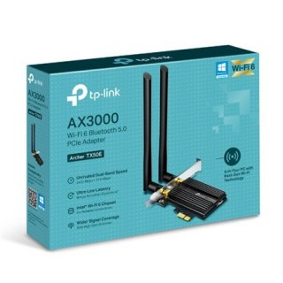 TP-LINK | Karta sieciowa | IEEE 802.11b | IEEE 802.11a | IEEE 802.11g | IEEE 802.11n | IEEE 802.11ac | Bluetooth 5.0 | 802.11ax 